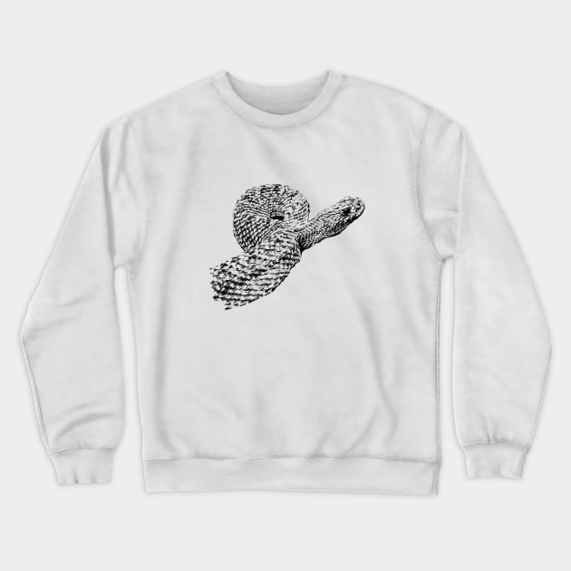 Uracoan rattlesnake Crewneck Sweatshirt by Guardi